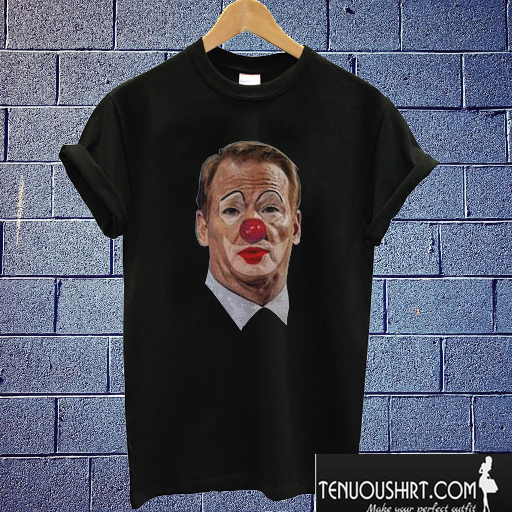 Matt Patricia Wear Roger Goodell Clown T shirt